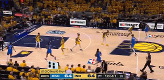 转瞬即逝！杰伦威&亚历山大下半场仅1分半联手6-0反超打停步行者